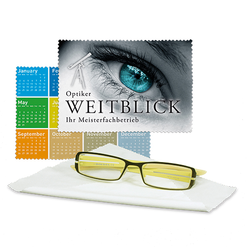 Glasreinigungstuch - Display - Tuch mit Zickzack-Zuschnitt, 180 g/m² -Sublimationsartikel zum sublimieren Glasreinigungstuch - Display - Tuch mit Zickzack-Zuschnitt, 180 g/m² -Sublimationsartikel zum sublimieren