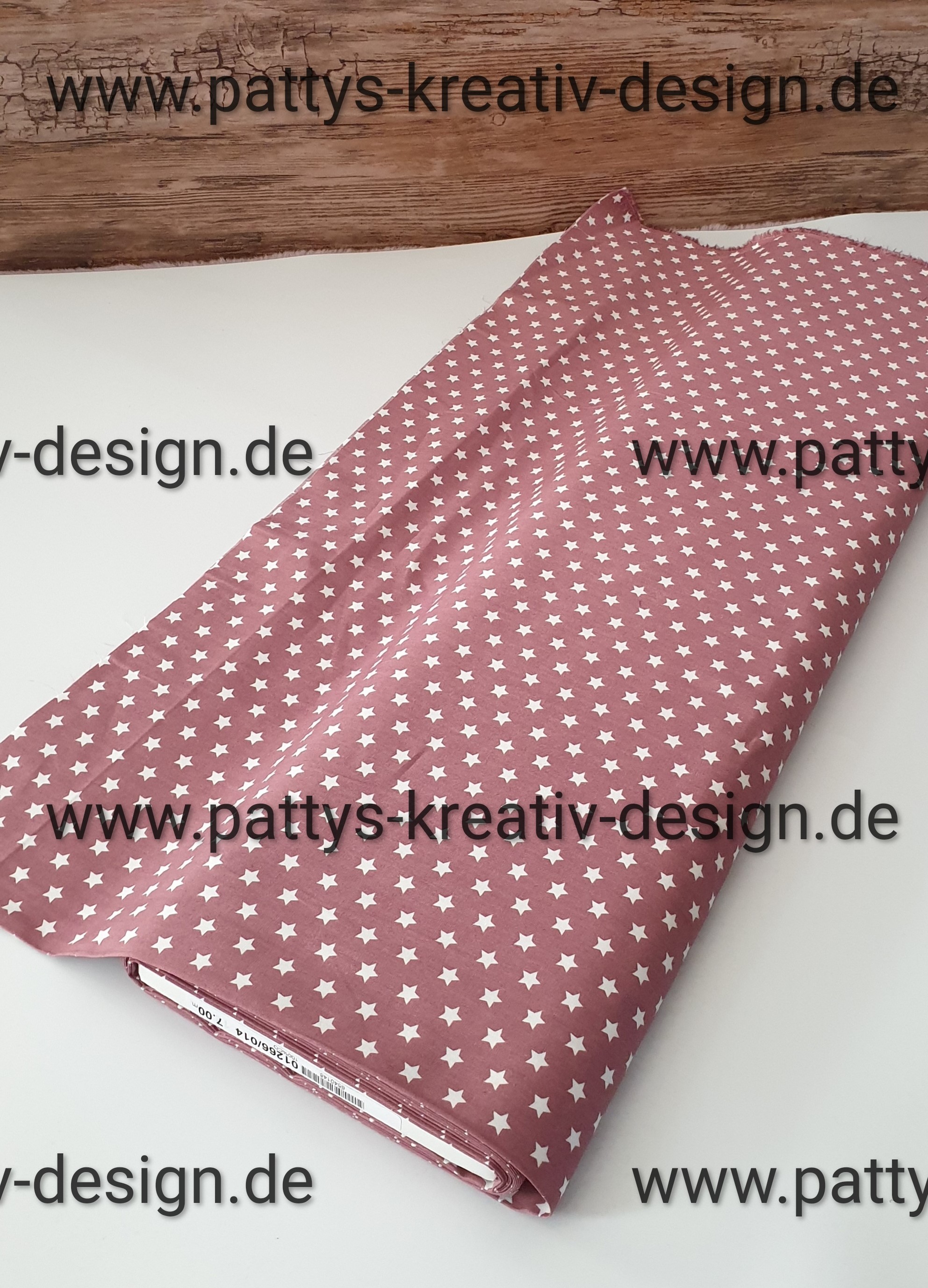 stoff-baumwolle-meterware-mit-stern-altrosa stoff-baumwolle-meterware-mit-stern-altrosa